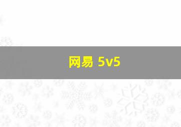 网易 5v5